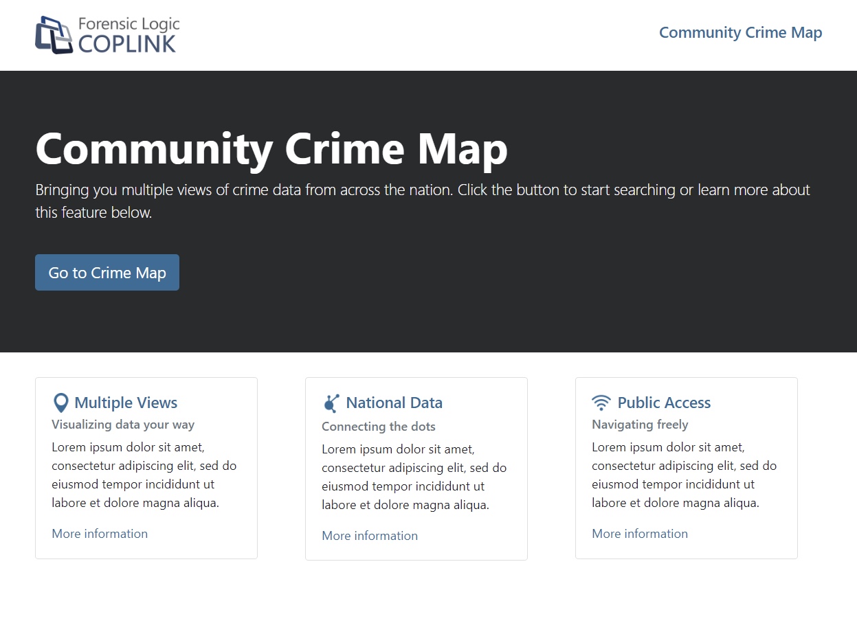 Crimemap Help image